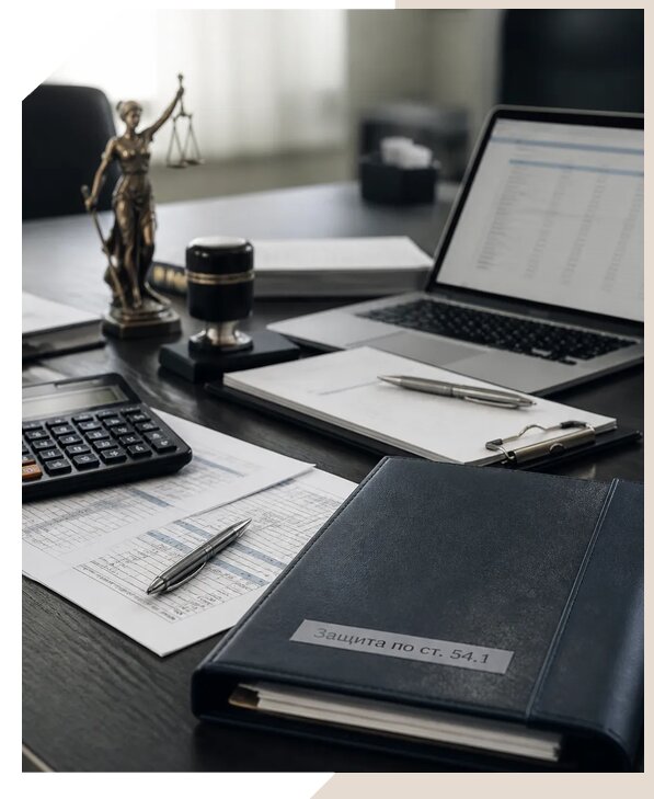 Защита по статье 54 1 в Туле по цене от 15152 р. | Консалтинг1-Тул